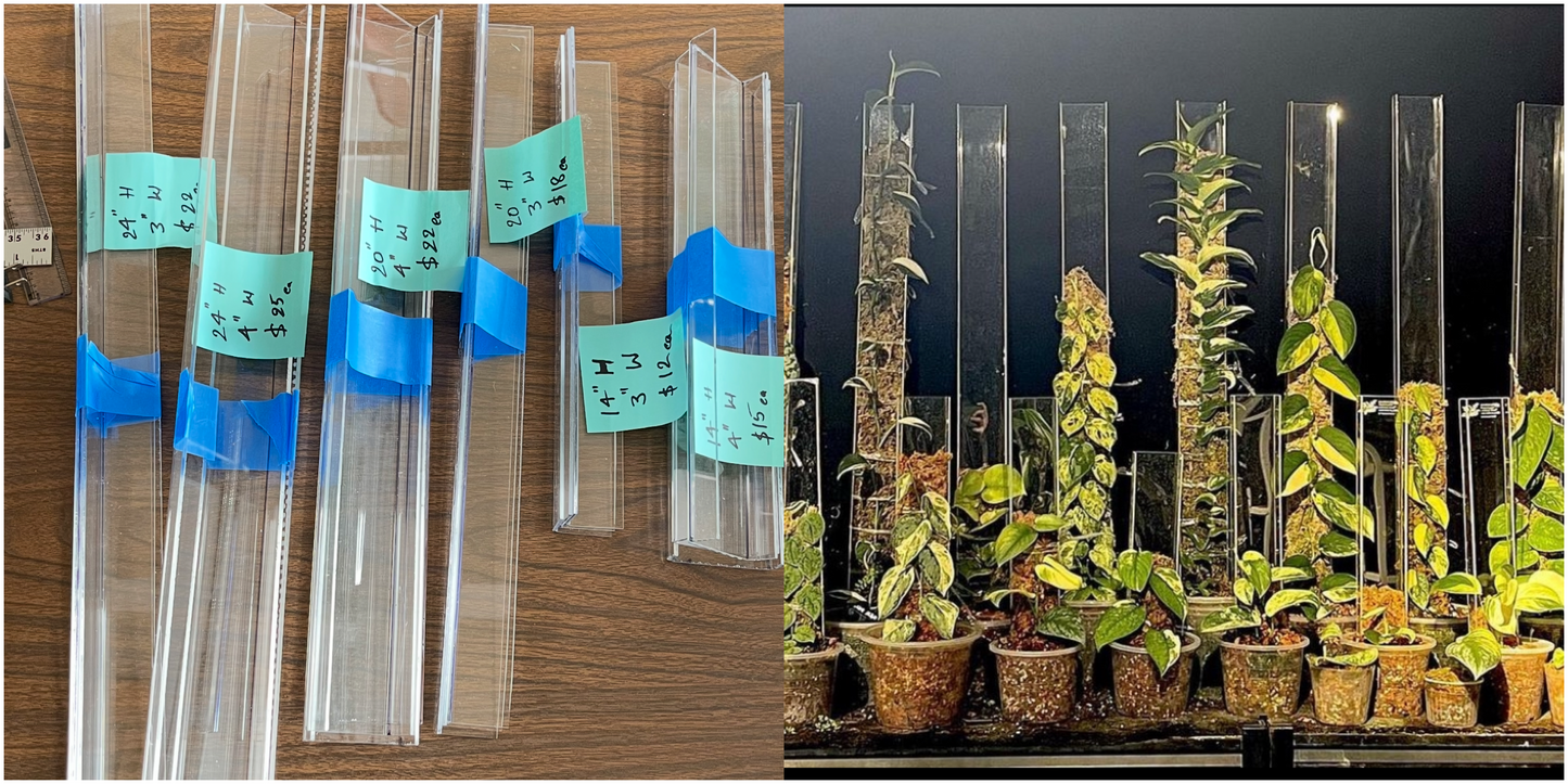 Premium Acrylic Moss Poles